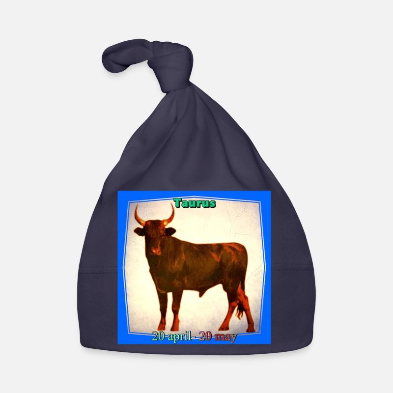 Stier Baby Bio-Mütze