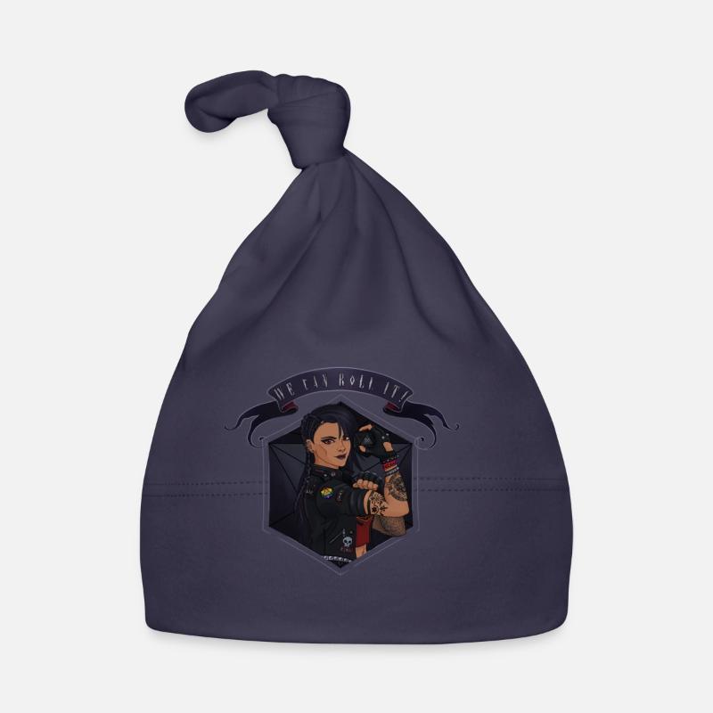 We can ROLL it! Tanned Organic Baby Cap