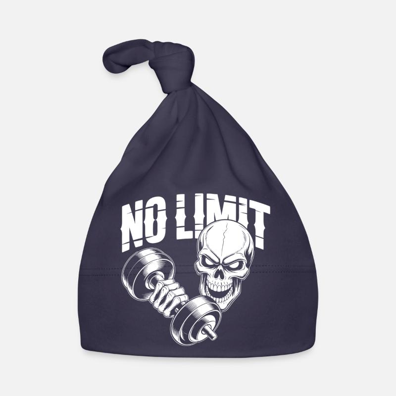 Skull Workout Baby Bio-Mütze