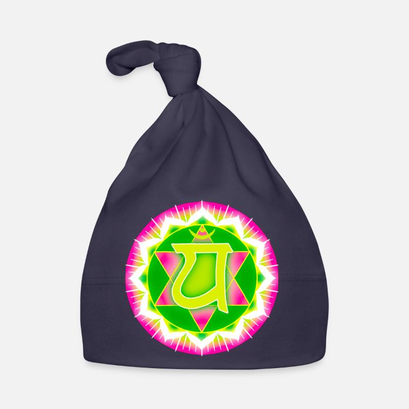 Herzchakra Anahata Baby Bio-Mütze