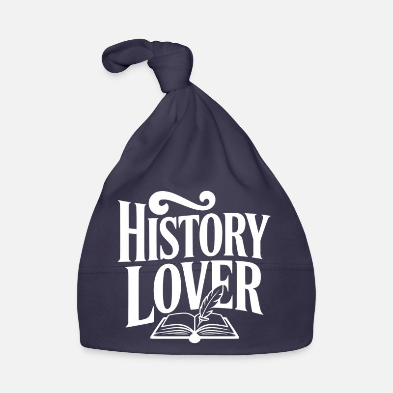History Lover Organic Baby Cap