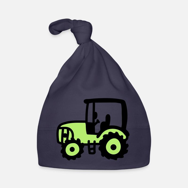 Traktor Baby Bio-Mütze