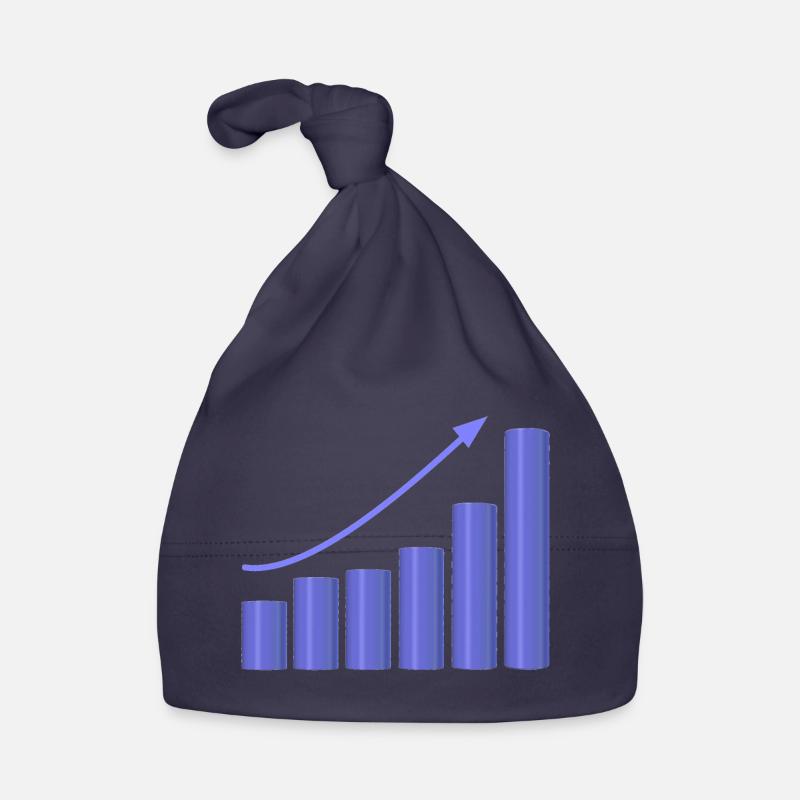 Courbe de croissance avec pente dynamique Bonnet bio Bébé