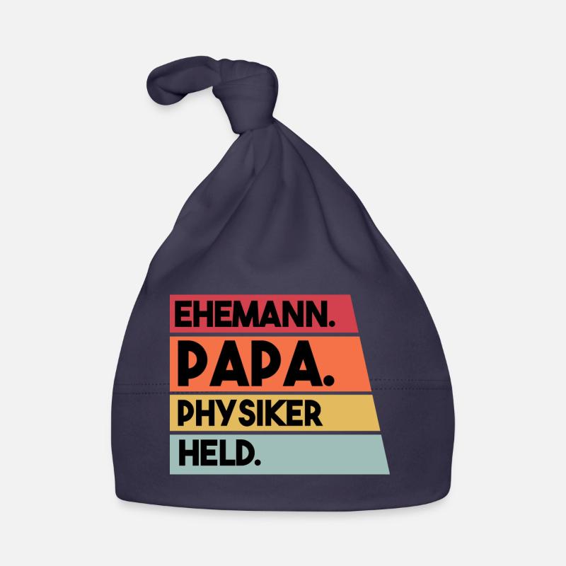 Ehemann Papa Physiker Held Baby Bio-Mütze