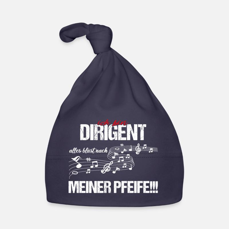 Ich bin Dirigent Baby Bio-Mütze
