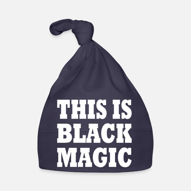 this is black magic Baby Bio-Mütze