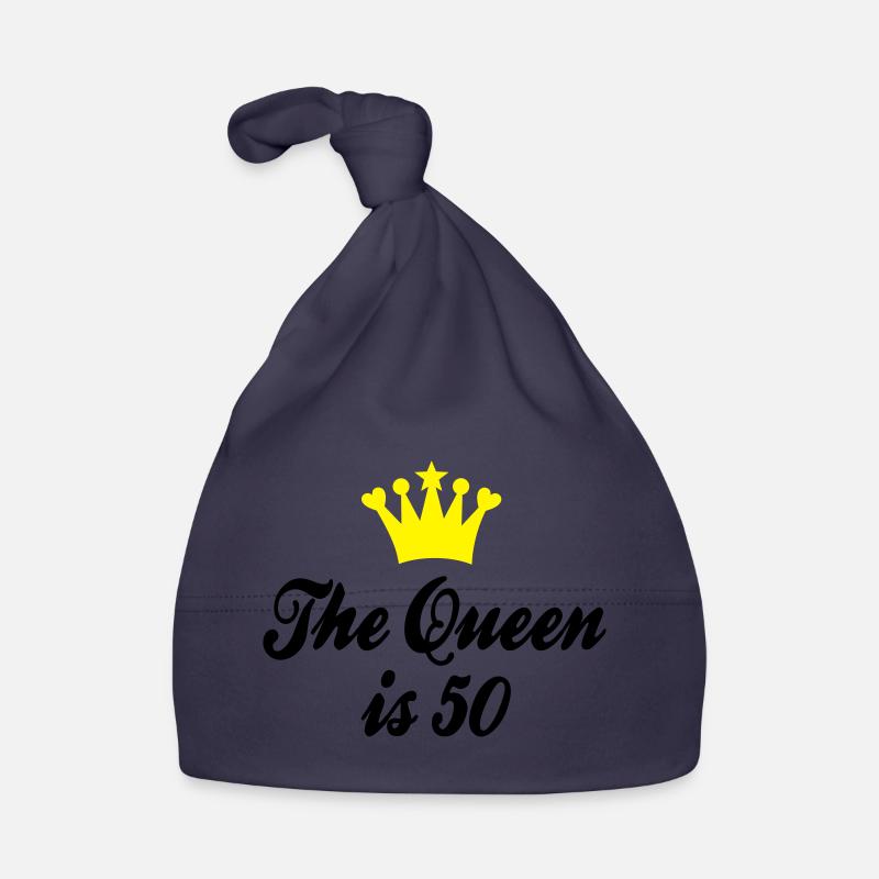 50th birthday Organic Baby Cap
