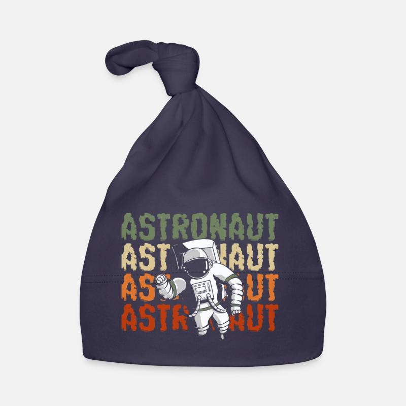 Space Shuttle Rocket Organic Baby Cap