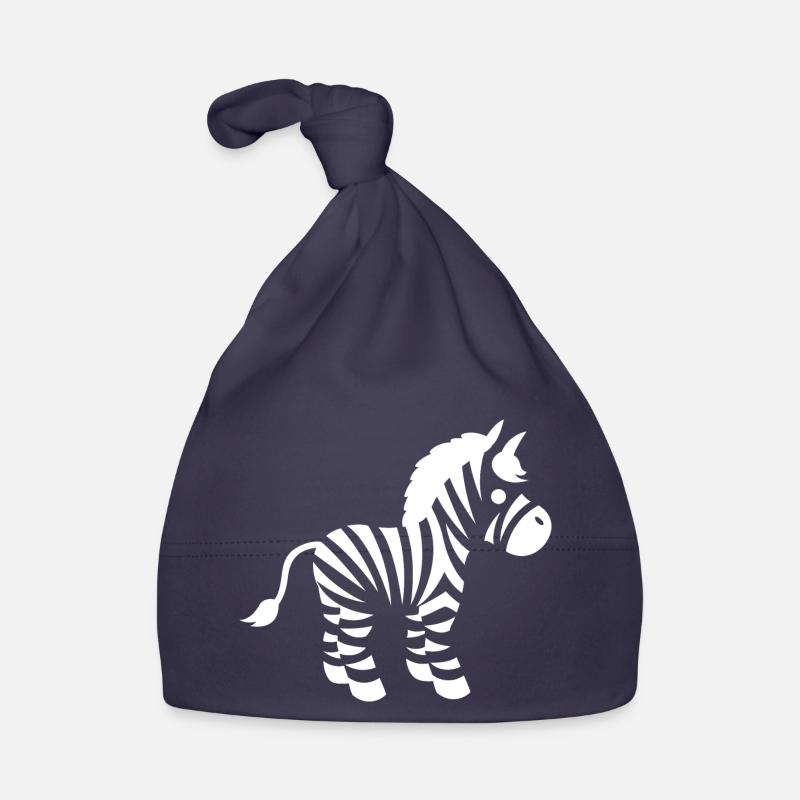 Zebra süß Kind Baby Bio-Mütze