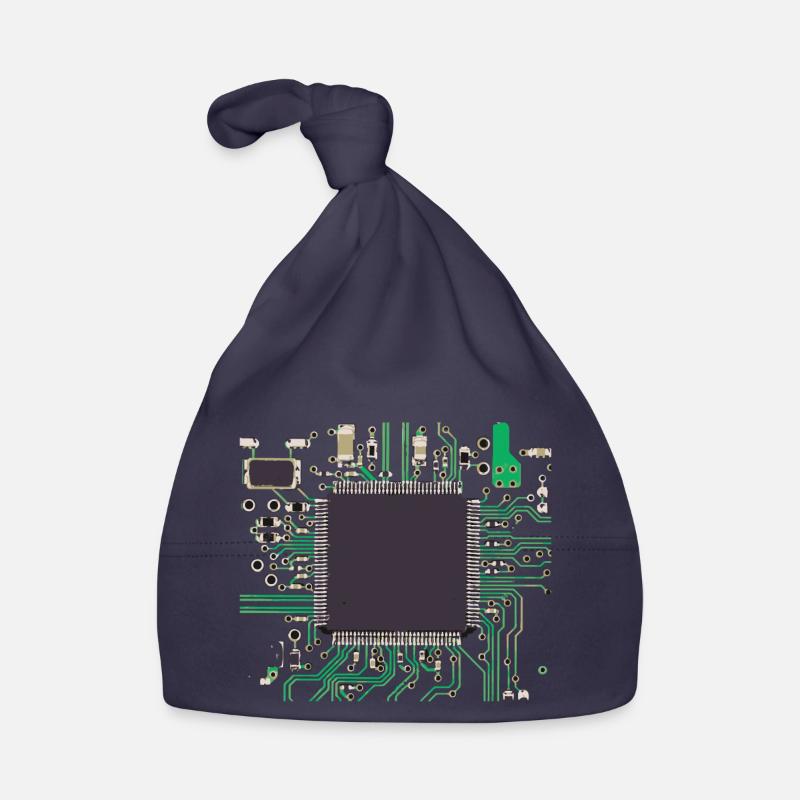 Computerchip Baby Bio-Mütze