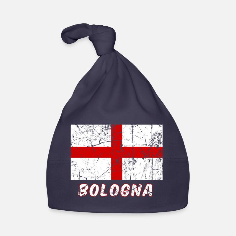 Drapeau Bologne Drapeau Fahne Drapeau drapeau Bonnet bio Bébé