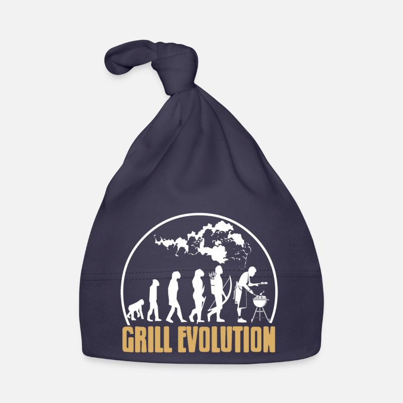 Grill Evolution Awesome Grilling T-Shirt Present Baby Bio-Mütze
