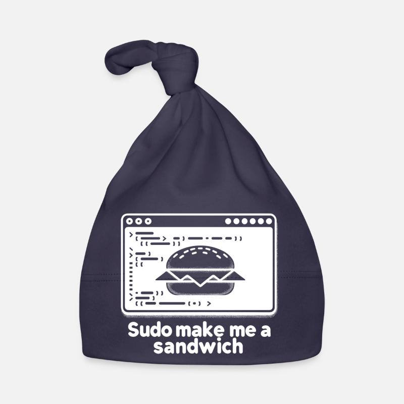 Sudo mach mir ein Sandwich Baby Bio-Mütze