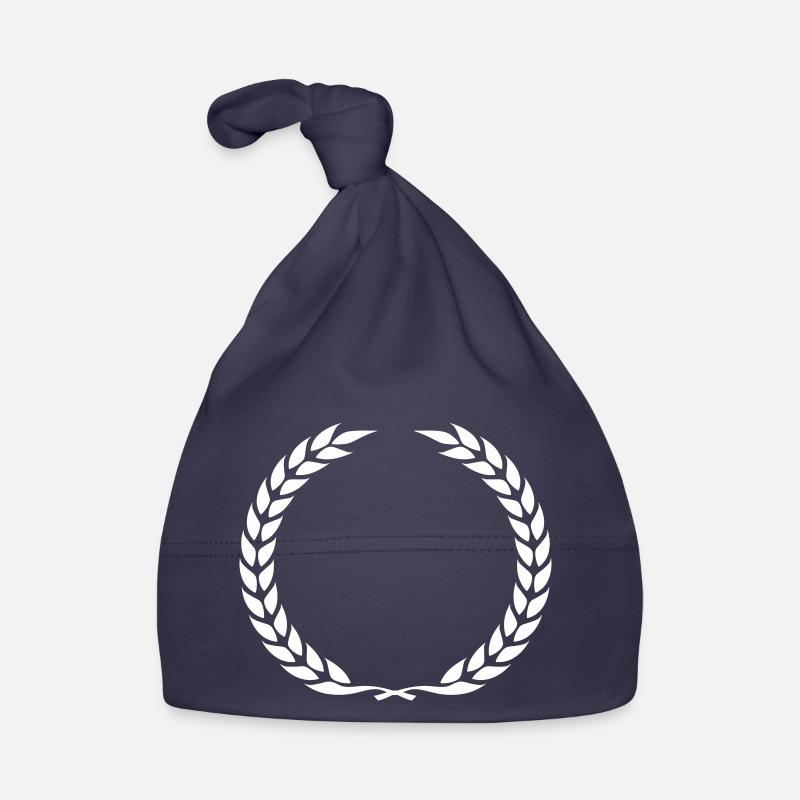 Laurel Wreath Wreath Organic Baby Cap