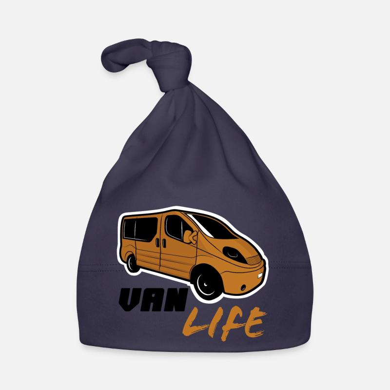 Van life - Bonnet bio Bébé - marine
