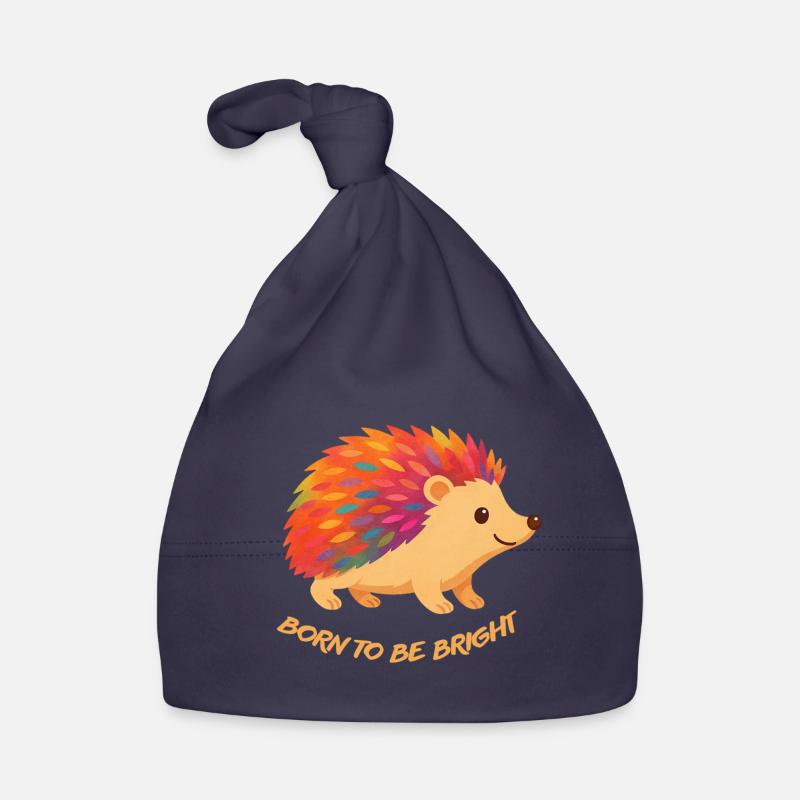 Hérisson Coloré Bonnet bio Bébé