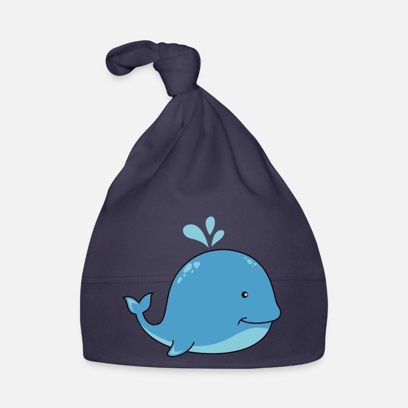 Baleine douce Bonnet bio Bébé