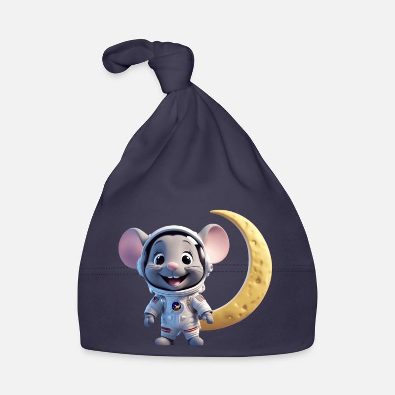 Souris de l’espace Bonnet bio Bébé