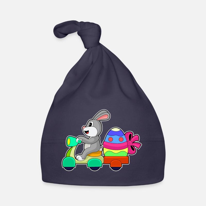 Bunny Easter Delivery Service Organic Baby Cap