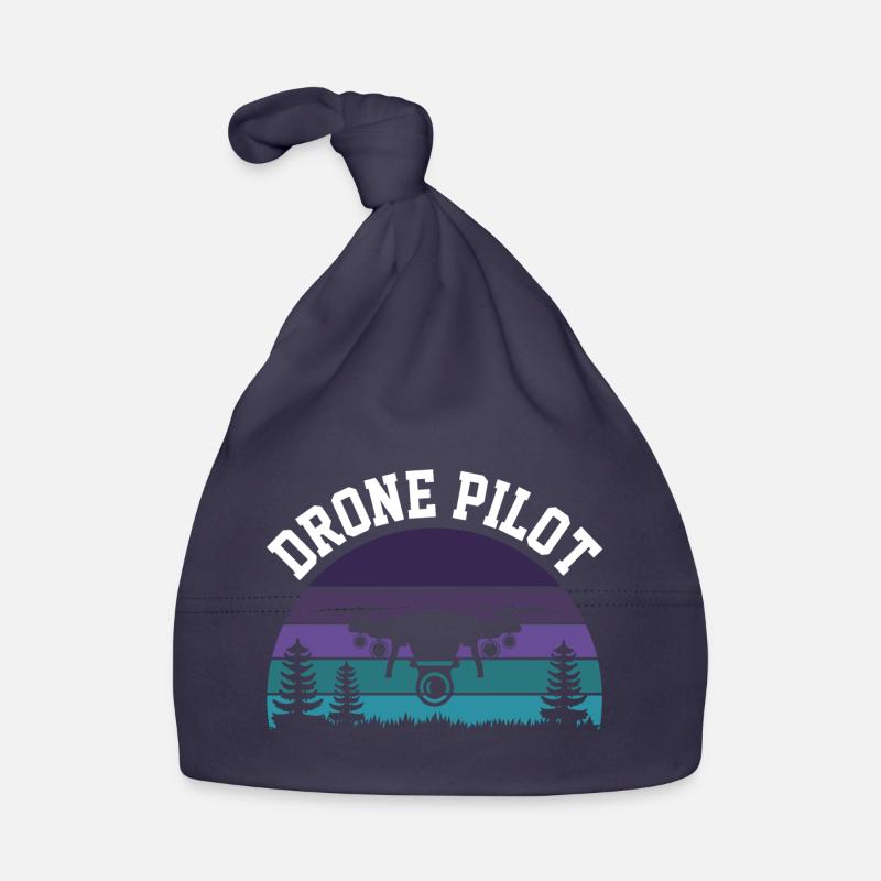 Drone Pilot Organic Baby Cap