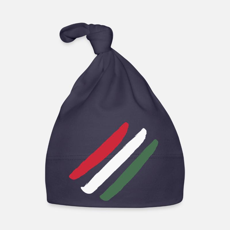 Drapeau de la Hongrie Bonnet bio Bébé