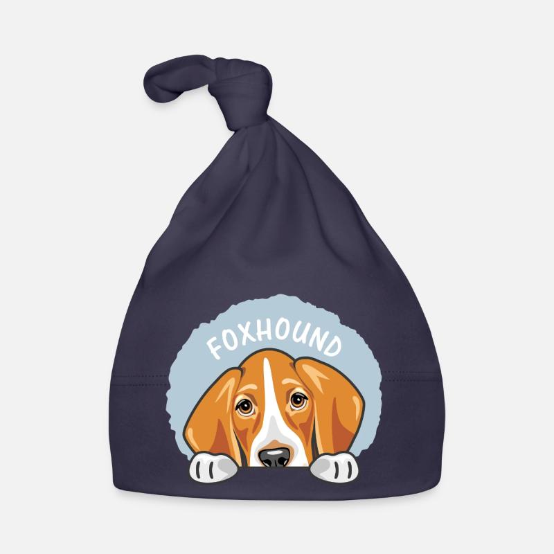Coup d’œil mignon foxhound triste Bonnet bio Bébé