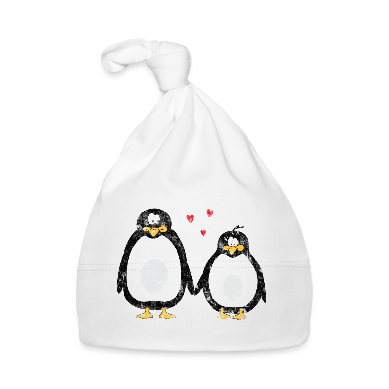 verliebte Pinguine Liebespaar. Geschenk der Liebe - Baby Mütze