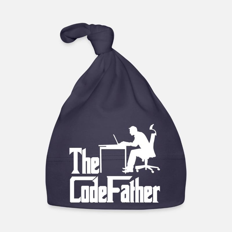 The Codefather Programmer Coder Developer Software Baby Bio-Mütze