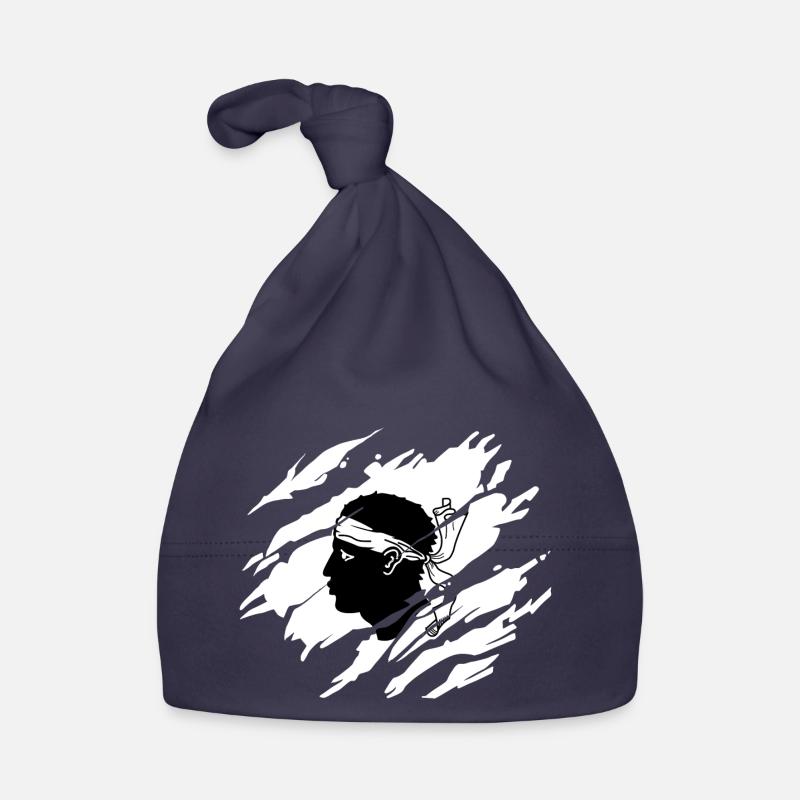 Drapeau de la Corse Bonnet bio Bébé