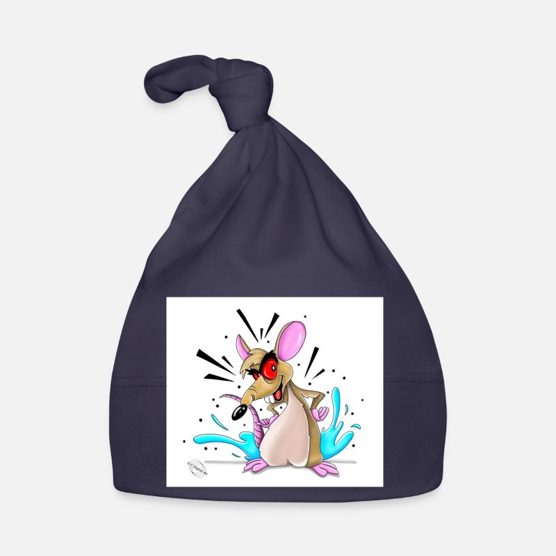 Mouse Organic Baby Cap