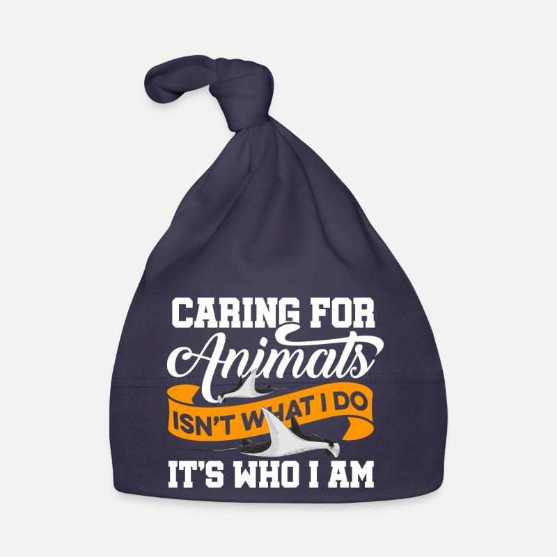 Caring For Animals Isnt What I Do It's Who I Am An Baby Bio-Mütze