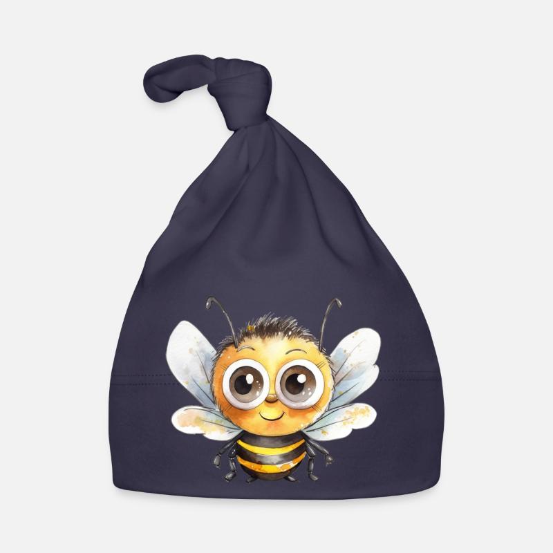 Dessin à l’aquarelle de bourdon Bonnet bio Bébé