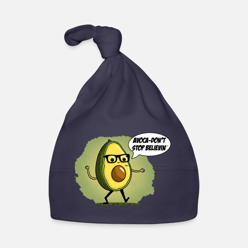 N’arrêtez pas de croire Nerd Avocado Bonnet bio Bébé