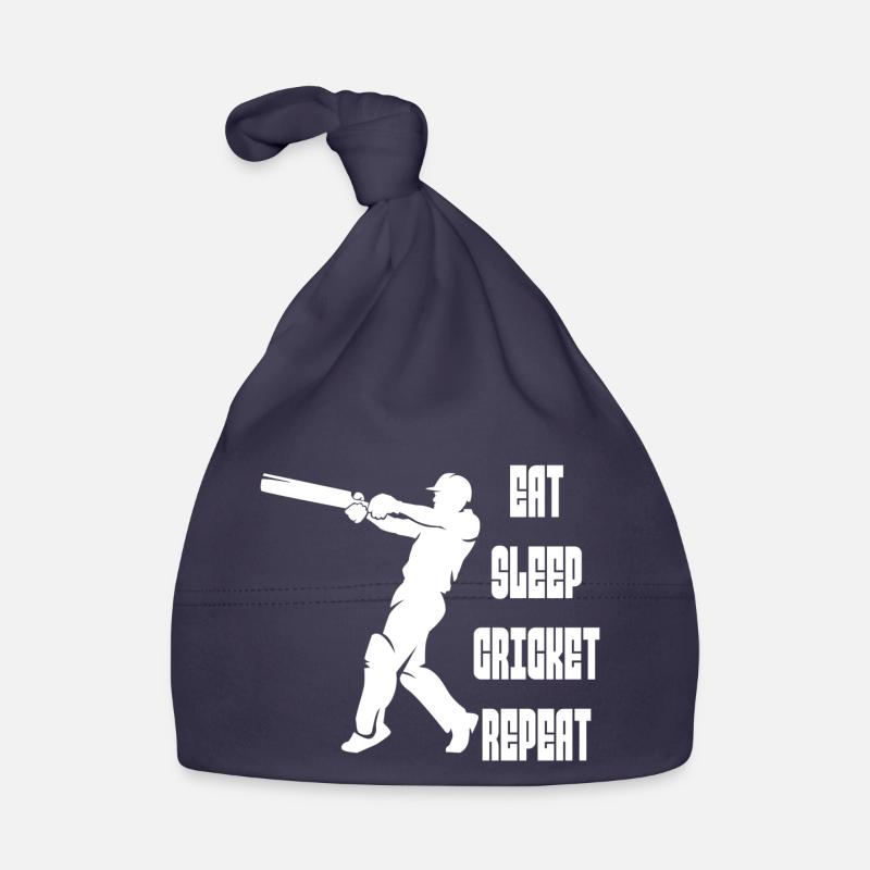Cricket Cricket Équipe de Cricket Équipe de Cricket Bonnet bio Bébé