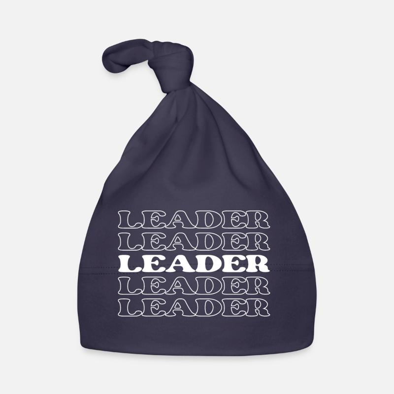 Leader Chief Head Supervisor Manager Organic Baby Cap