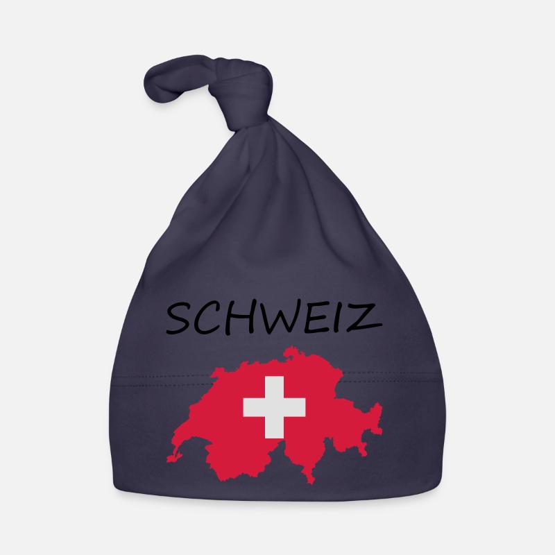 Schweiz Baby Bio-Mütze
