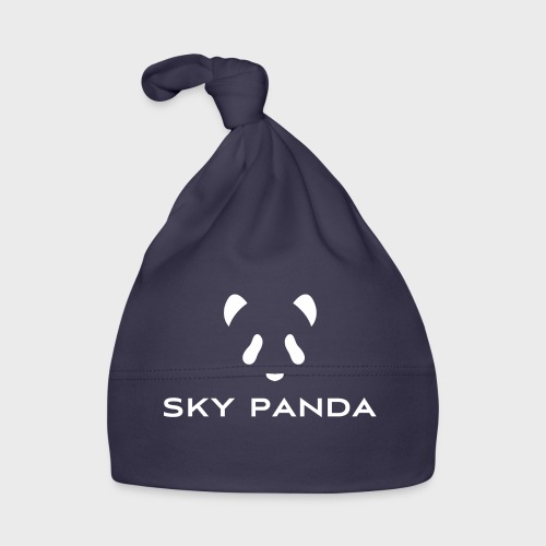 Sky Panda White - Baby Bio-Mütze