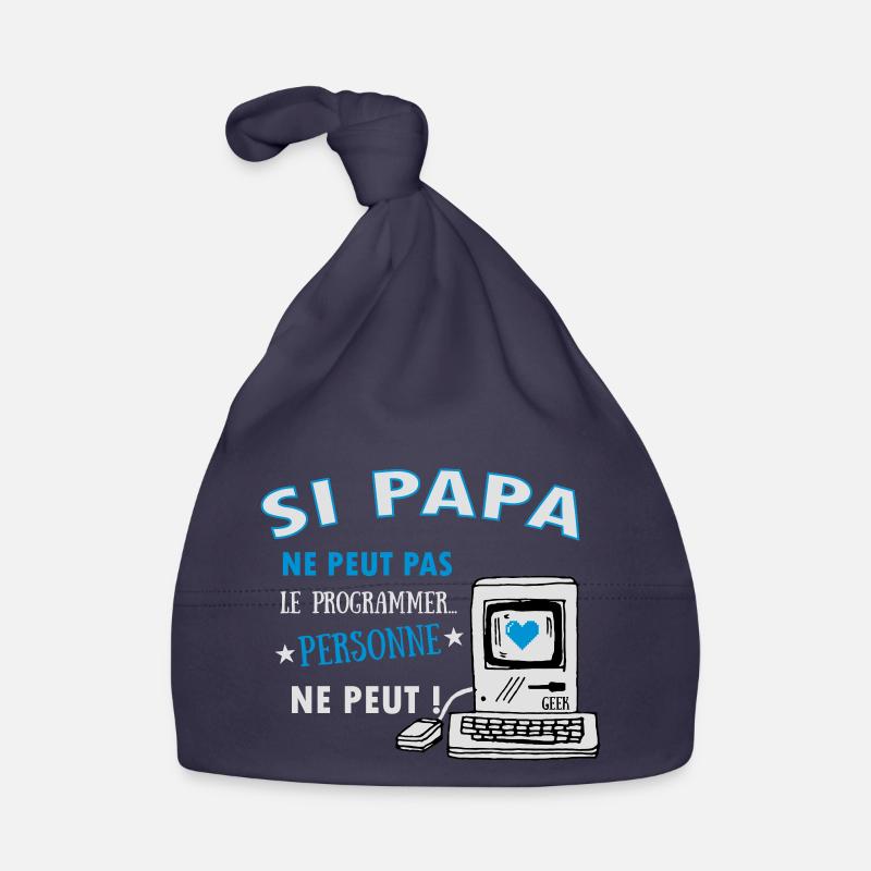 Si papa ne peut pas le programmer.. Pour les geeks Bonnet bio Bébé