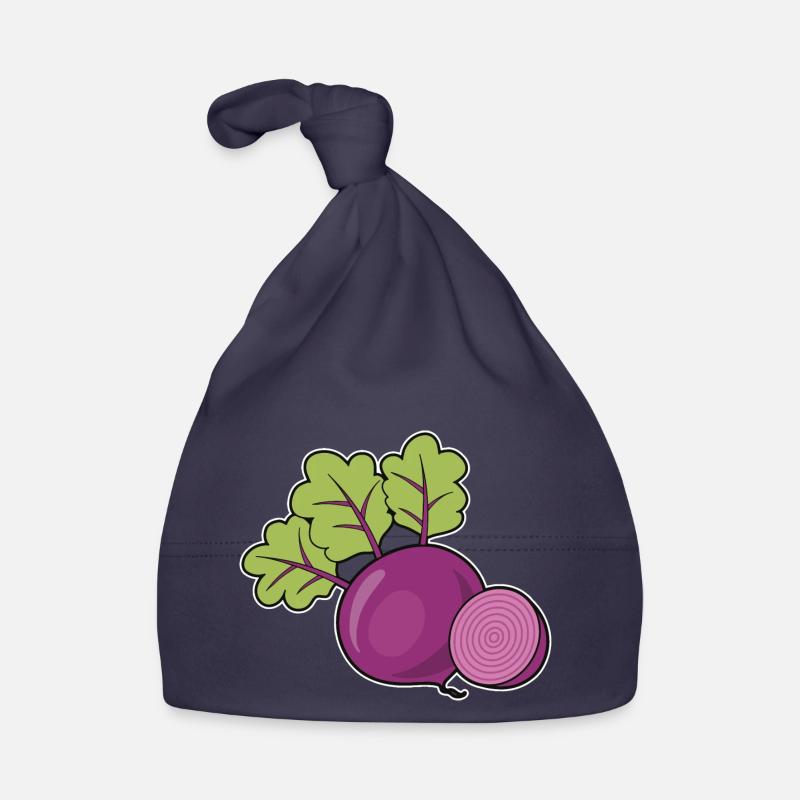 Beetroot Organic Baby Cap