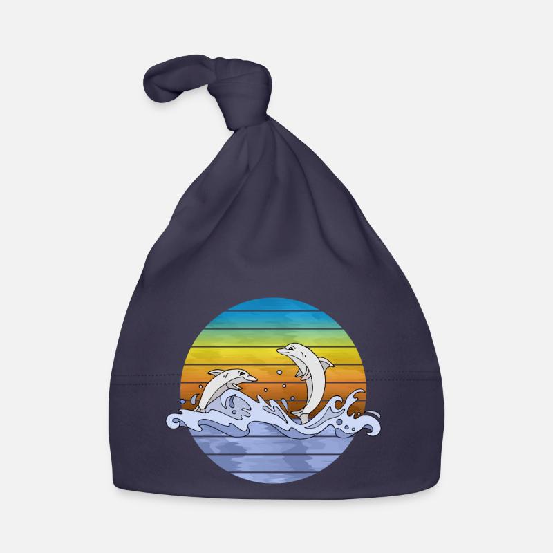 Dauphins Bonnet bio Bébé