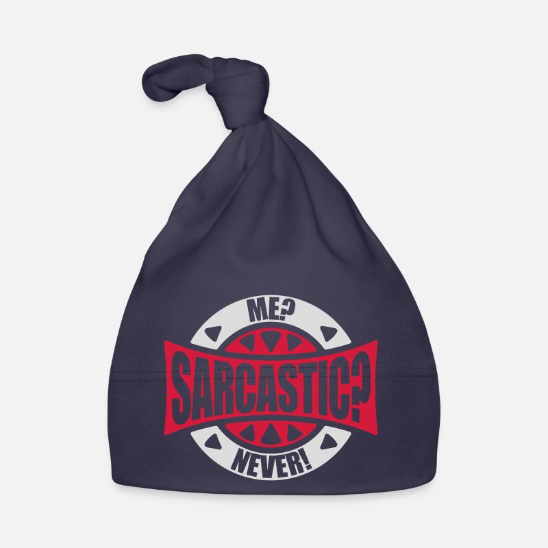 me sarcastic never quote Organic Baby Cap