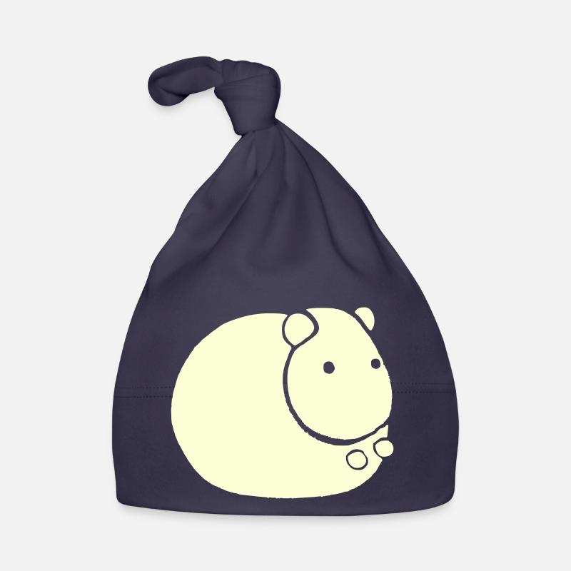 Hamster Cute Animal Rodent Animals Pet Vector 4 Organic Baby Cap