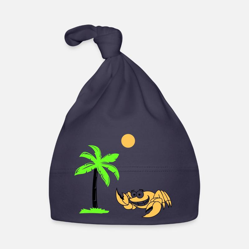krebs palme Baby Bio-Mütze