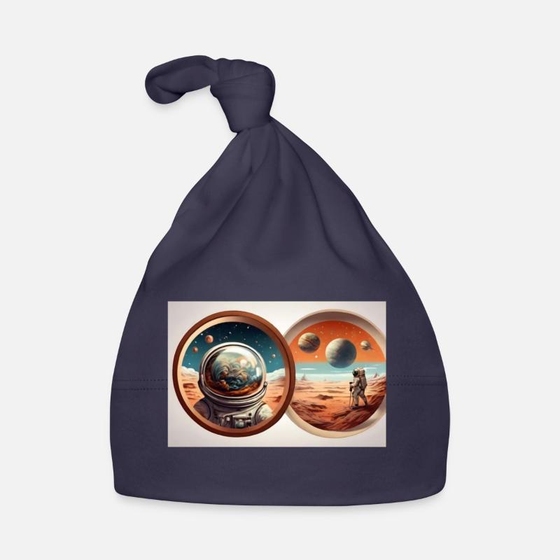 Exploration intergalactique Bonnet bio Bébé