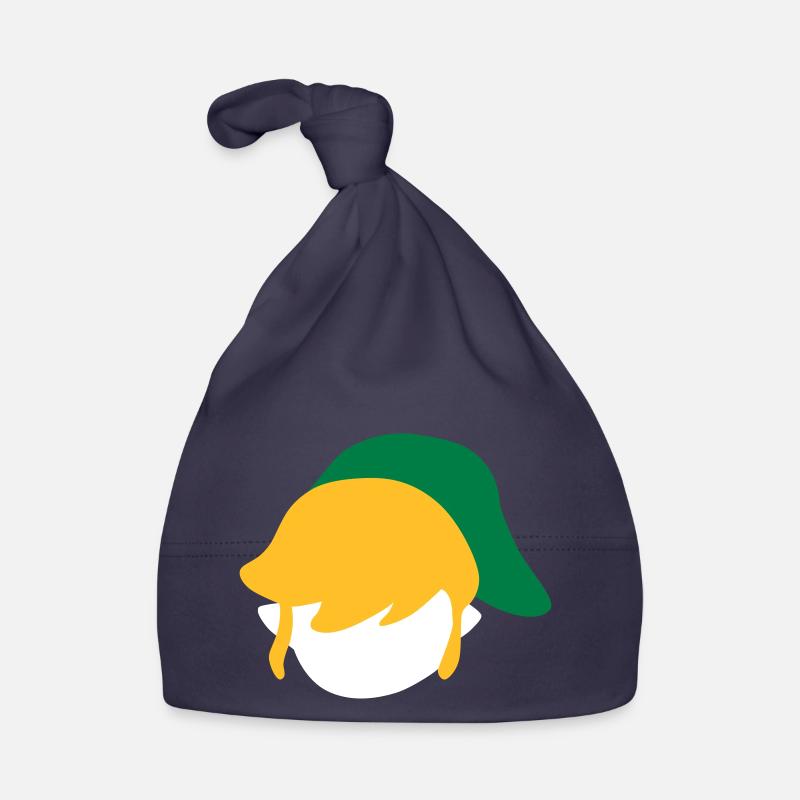 link - Bonnet bio Bébé - marine
