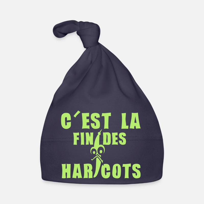 fin haricots expression humour Bonnet bio Bébé