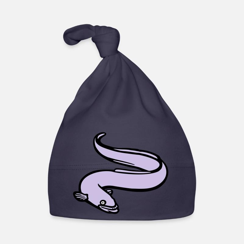 aal_1_3c_mit_farbe - Baby Bio-Mütze - Navy