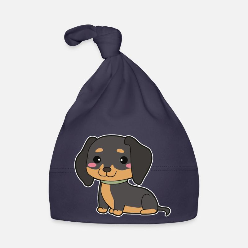 Dachshund Organic Baby Cap