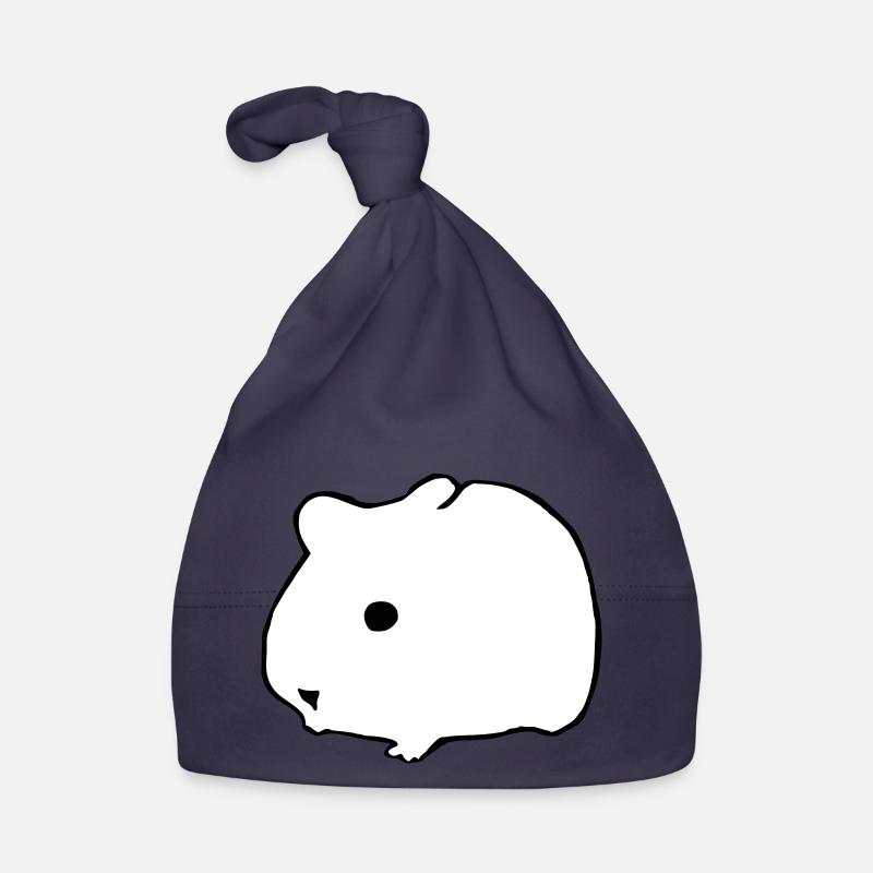 Hamster Cute Animal Rodent Animals Pet Vector 1 Organic Baby Cap