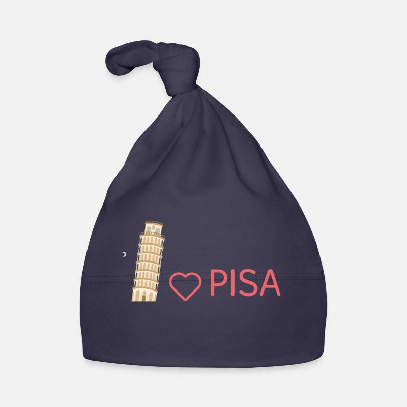Pisa Passion: Stil, der dein Herz erobert!Geschenk Baby Bio-Mütze